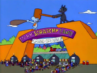 Щекотка и Царапка лэнд :: Itchy & Scratchy Land